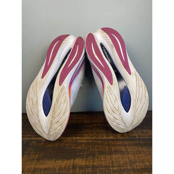 Size 10 - New Balance FuelCell SuperComp Trainer White Blue Magenta W - Picture 8 of 9
